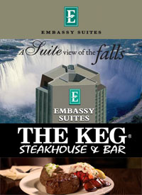 Embassy Suites Niagara Falls Fallsview Hotel - Free Keg dining voucher