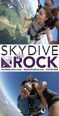 Skydive the Rock