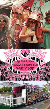 Spoiled Rotten Kids Spa Partybus